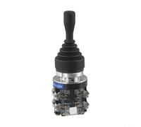 Joystick Switch Controller 4 Momentary 4no X 150/250/600v for Hka141z04 Industrial Application Panel Mount 30mm Screw Way 145 Terminal 49mm Black