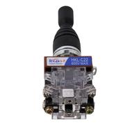 Joystick Switch Controllers 2NO Momentary Type 22mm Joystick Switch Panel Mount 150V/250V/600V Cross Joystick Switch