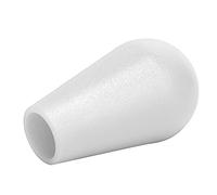 Joystick Top Handles, M6 Style Oval Game Rocker Top Joystick Head Rocker Ball Top Joystick Handle With Joystick Ball Head For Handle Gaming Accessory (White)