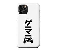 Joystick Vertical Video Game Japanese Language Gamer Case for iPhone 11 Pro