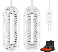 Joytential Electric Shoe Dryer, Boots Dryer with Controller, Heated Shoe Warmer 3/6/9 Hours Auto Off Timer Silent Drying for Shoes, Gloves, Socks