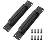Joytey 2 Packs Door Handles Cabinet Pulls 7.87x1.57 in D Pull Handle with Screws Large Handle Pulls for Barn Garage Shed Gate Cupboard Wardrobe Doors Window Dresser Drawer Hotbed
