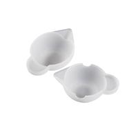 Joytey 40 PCS Silicone Mixing Cups Mini Measuring Cups Non Stick Epoxy Resin Cups Dispenser Cup Reusable Resin Mixing Cups Color Mixing Cup Color Harmony Tools for Moulds Casting DIY Crafts Making