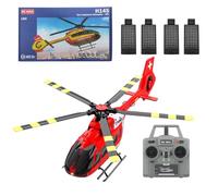 Joytopiaminds C190 H145 1/30 Scale RC Helicopter with 6-Axis Gyro for Adults, 2.4G 6CH Single-Rotor Remote Control Helicopter with Altitude Hold & Optical Flow Positioning - RTF