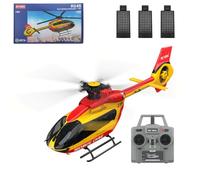 Joytopiaminds C190 H145 1/30 Scale RC Helicopter with 6-Axis Gyro for Adults, 2.4G 6CH Single-Rotor Remote Control Helicopter with Altitude Hold & Optical Flow Positioning - RTF