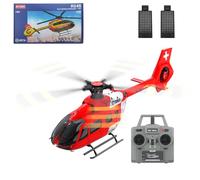 Joytopiaminds C190 H145 1/30 Scale RC Helicopter with 6-Axis Gyro for Adults, 2.4G 6CH Single-Rotor Remote Control Helicopter with Altitude Hold & Optical Flow Positioning - RTF