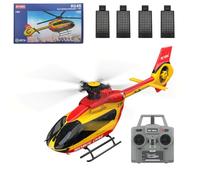 Joytopiaminds C190 H145 1/30 Scale RC Helicopter with 6-Axis Gyro for Adults, 2.4G 6CH Single-Rotor Remote Control Helicopter with Altitude Hold & Optical Flow Positioning - RTF