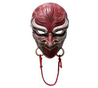 Joytopiaminds Chinese Opera Mask, Hand-Painted Resin Cosplay Prop for Cosplay, Asian Festivals & Themed Parties