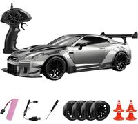 Joytopiaminds High-Speed RC Drift Car, 1:20 Scale 2.4G 4WD Stunt Remote Control Vehicle with LED Lights & Protective Features, RC Racing Toys for Hobbyist