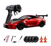 Joytopiaminds High-Speed RC Drift Car, 1:20 Scale 2.4G 4WD Stunt Remote Control Vehicle with LED Lights & Protective Features, RC Racing Toys for Hobbyist