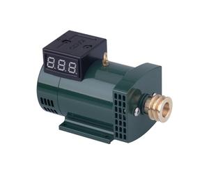 Joytopiaminds Miniature Brass DC Generator Model for Steam Engine Internal Combustion Engine, 12V 1A Generator with Digital Voltmeter