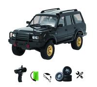 Joytopiaminds WPL D-54 1/16 Scale RC Rock Crawler, 2.4G 4WD Remote Control Off-Road Climbing Car with 260 Motor, Independent Suspension & LED Headlights for Teens & Adults - RTR