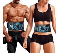 JOYTOUR ABS Trainer EMS Muscle Stimulator, ABS Stimulator Science-Verified Safe Effective Quick EMS Technology Abdominal Toning Belt, ABS Stimulator for Women Men with Extra Extension Strap
