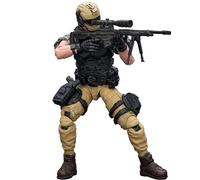 JOYTOY 1/18 Action Figure Dark Source Kina Mercenaries The Sniper Ace 3''Tall Movable Model Collectible Figurine