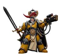 JOYTOY 1/18 Action Figure Warhammer 40,000 Imperial Fists Legion Praetor with Power Sword 4.9inch Movable Model Collectible Figurine