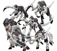JOYTOY 1/18 Action Figure Warhammer 40,000 Tyranids Hive Fleet Leviathan Set of 6 Figures Collectible Figurine Gifts,Toys for Kids 15+ and Adults