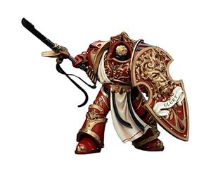 JOYTOY 1/18 Action Figure Warhammer 40k Blood Angels Crimson Paladins Squad Crimson Exemplar 5.35-inch Collectible Gifts,Toys for Kids 15+ and Adults