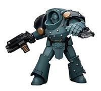 JOYTOY 1/18 Action Figure Warhammer 40k The Horus Heresy Sons of Horus Tartaros Terminator Squad Terminator with Combi-Bolter and Chainfist 5.59inch Movable Model Collectible Figurine Gifts