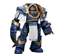 JOYTOY 1/18 Action Figure Warhammer 40k Ultramarines Cataphractii Terminator Squad Terminator with Lightning Claws Pre-Order 5.35-inch Collectible Gifts,Toys for Kids 15+ and Adults