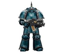 JOYTOY 1/18 Action Figure Warhammer The Horus Heres Alpha Legion MK III Tactical Legionary,4.8in Exquisite Design, Gifts for Fans & Collectors