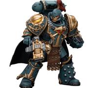 JOYTOY 1/18 Action Figure Warhammer The Horus Heresy Sons of Horus Legion Praetor with Power Fist 12.5cm Pre-Order Removable Model Collectible Figurine Gifts
