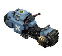 JOYTOY 1:18 Space Wolves Warhammer 40K Action Figures Space Wolves Raider-Pattern Combat Bike with Twin-Linked Bolt Rifles Collectible Model 8.66Inch Birthday Gifts Pre-Order in Apr.