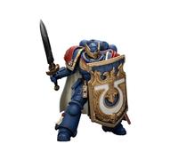 JOYTOY 1/18 Warhammer 40k Ultramarines Victrix Honour Guard with Storm Shield And Power Sword Action Figure Collection Model Birthday Gift