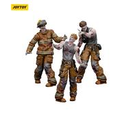 JOYTOY 1/25 Action Figure Dark Source Zombie Figure Firefighters JT01598