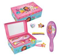 Joytoy 23877 Gabby's Dollhouse Jewellery Box with Accessories, Unisex Children, Multi-Colour, Normal