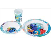 Joytoy 784450 Finding Dory Melamine Dinner/Soup Plate and Glass in Gift Wrap