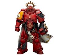 JOYTOY Blood Angels Captain Warhammer 40K 1/18 Action Figures Blood Angels Captain with Inferno Pistol and Power Fist Collectible Model 4.9Inch Birthday Gifts Pre-Order in Sep.