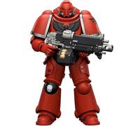 JOYTOY Blood Angels Warhammer 40K 1/18 Action Figures Blood Angels Intercessor with Bolt Rifle, Bolt Pistol and Chainsword 4.84Inch Collectible Model Birthday Gifts Warhammer Series Model