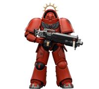 JOYTOY Blood Angels Warhammer 40K 1/18 Action Figures Game Edition Blood Angels Heavy Intercessor with Heavy Bolt Rifle and Bolt Pistol Collectible Model 5-Inch