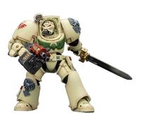 JOYTOY Dark Angels Warhammer 40k 1/18 Action Figure Dark Angels Deathwing Terminator 1 with Power Sword and Storm Bolter Collectible Gifts,Toys for Kids 15+ and Adults 5.63-inch