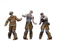 JOYTOY Dark Source 1/25 Action Figure Dark Source Zombie Figure Firefighters Collection Model Birthday gifts