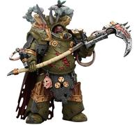 JOYTOY Death Guard Deathshroud Terminator 1 Warhammer 40K 1/18 Action Figures Death Guard Deathshroud Terminator 1 with Manreaper and Plaguespurter Gauntlet Collectible Model 5.5Inch Pre-Order in Nov.