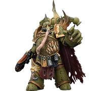 JOYTOY Death Guard Warhammer 40K 1/18 Action Figures Death Guard Plague Marine Champion with Plasma Pistol and Power Fist Collectible Model 4.8Inch Warhammer Miniatures Pre-Order in Apr.