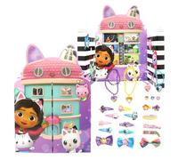 Joytoy Gabby's Dollhouse Advent Calendar with Jewellery and Hair Accessories - 28 x 7 x 40 cm
