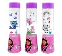 Joytoy Gabby's Dollhouse LED Glitter Lamp in Tube Packaging 4.5 x 4.5 x 15 cm