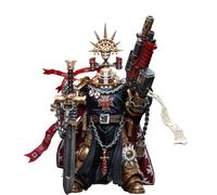 JOYTOY High Marshal Helbrecht Warhammer 40K 1/18 Action Figures Black Templars High Marshal Helbrecht 4.88Inch Collectible Model Birthday Gifts