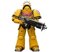 JOYTOY Imperial Fists Warhammer 40K 1/18 Action Figures Game Edition Imperial Fists Heavy Intercessor with Heavy Bolt Rifle and Bolt Pistol Collectible Model 5-Inch