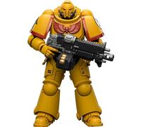 JOYTOY Imperial Fists Warhammer 40K 1/18 Action Figures Imperial Fists Intercessor with Bolt Rifle, Bolt Pistol and Chainsword 4.84Inch Collectible Model Birthday Gifts Warhammer Series Model