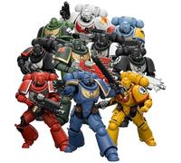 JOYTOY Intercessor Warhammer 40K 1/18 Action Figures Intercessor with Bolt Rifle, Bolt Pistol and Chainsword 10Set 4.84Inch Collectible Model Birthday Gifts Warhammer Series Model