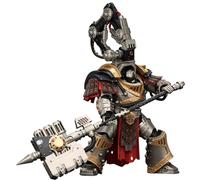 JOYTOY Iron Warriors Warhammer 40K 1/18 Action Figures Iron Warriors Warsmith with Graviton Crusher Hammer Collectible Model Artifacts Gifts 5,59Inch Pre-Order in Jun.