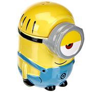 Joytoy "Minions Egg Cup, Ceramic, Blue/Yellow/Black, 8 x 12 x 16 cm