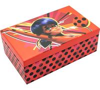 Joytoy Miraculous Jewellery Box with Accessories: 2 Hair Clips, 1 Ring, 1 Braid Holder, 1 Bracelet, 1 Hair Brush 18 x 11.5 x 7 cm