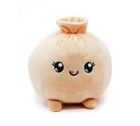 Joytoy Plushi Dumpling Cuddly Soft Plush 20 x 20 x 20 cm, Multicoloured, Apricot