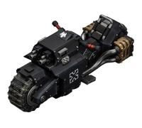 JOYTOY Raider-Pattern Combat Bike 1:18 Warhammer 40K Action Figures Raven Guard Raider-Pattern Combat Bike with Twin-Linked Bolt Rifles Collectible Model 17.3Inch Birthday Gifts Pre-Order in Apr.