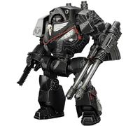JOYTOY Raven Guard Warhammer 40K 1/18 Action Figures Raven Guard Contemptor Dreadnought with Gravis autocannon and Chainfist Collectible Model 8.85-Inch