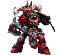 JOYTOY Red Corsairs Exalted Champion Gotor The Blade Warhammer 40K 1/18 Action Figures Chaos Space Marines Red Corsairs Exalted Champion Gotor The Blade Collectible Model 4.8Inch